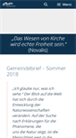 Mobile Screenshot of lukas-kirche.org
